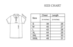 American polo top shirt size chart